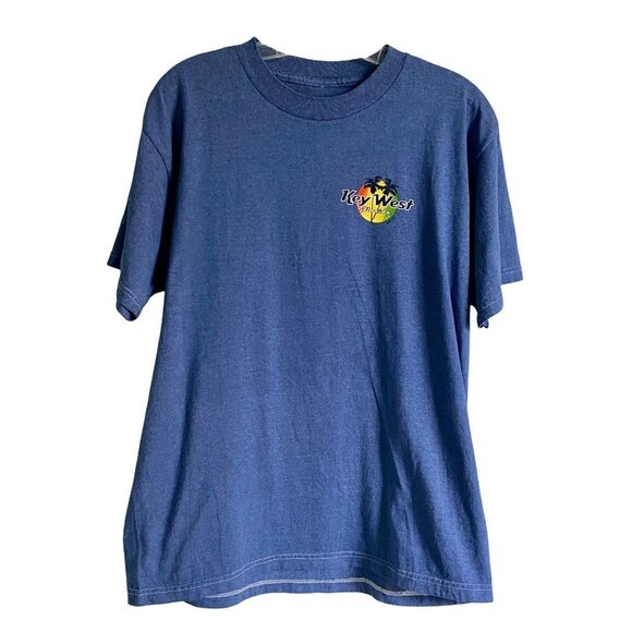 Key West Blue Short Sleeve Tee Shirt - Picture 4 of 7